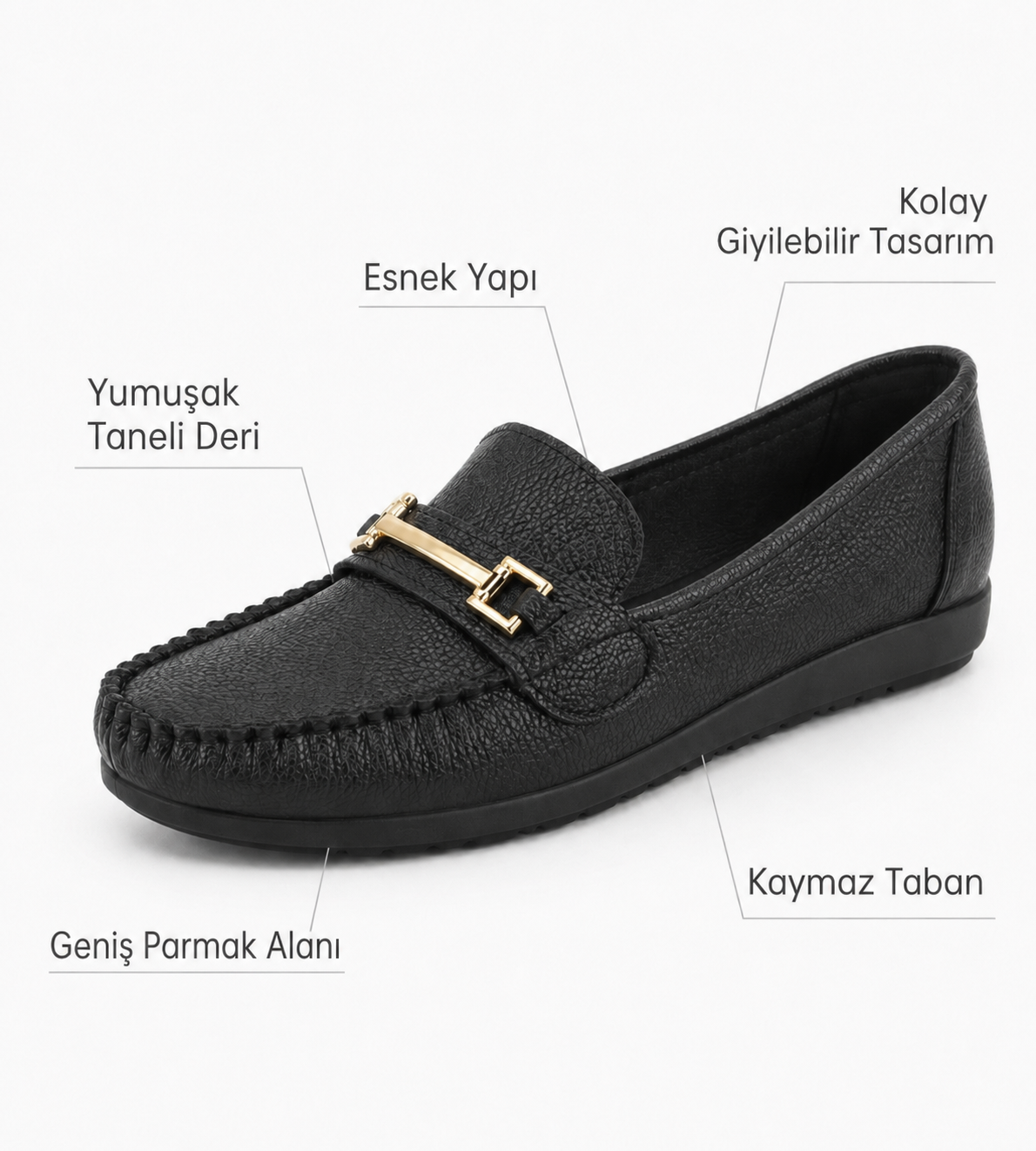 Gün Boyu Destekli Ortopedik Günlük Ayakkabı