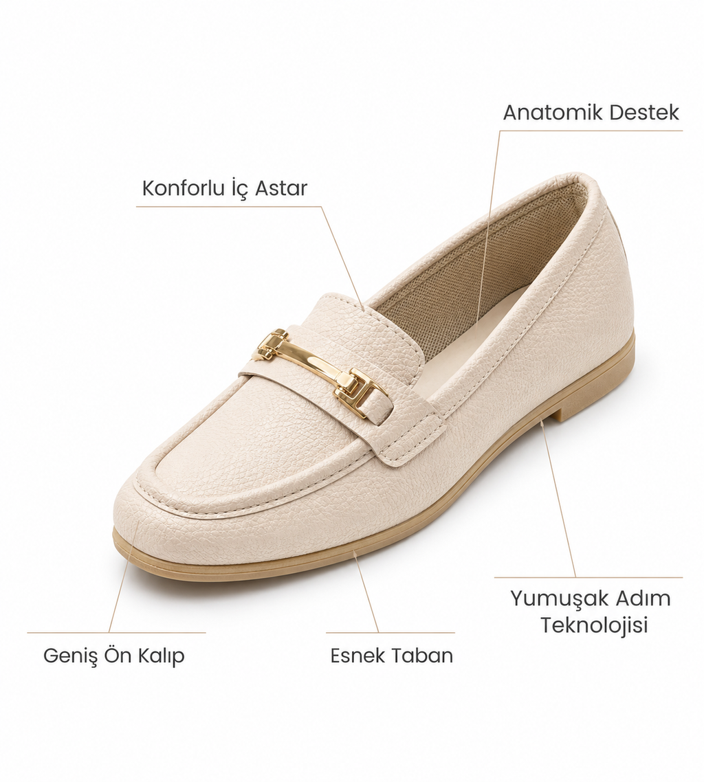 Dengeli Adım Destekli Ortopedik Ayakkabı