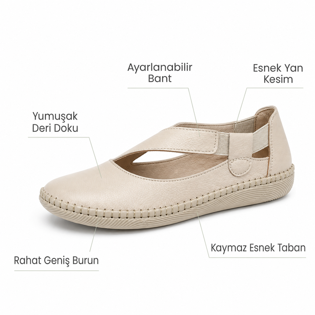 Yastıklamalı Tabanlı Ortopedik Ayakkabı